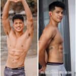 Vin Abrenica Bakat Bulge habang nagwowork out